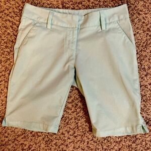 Mint green Adidas Women’s golf shorts size 4